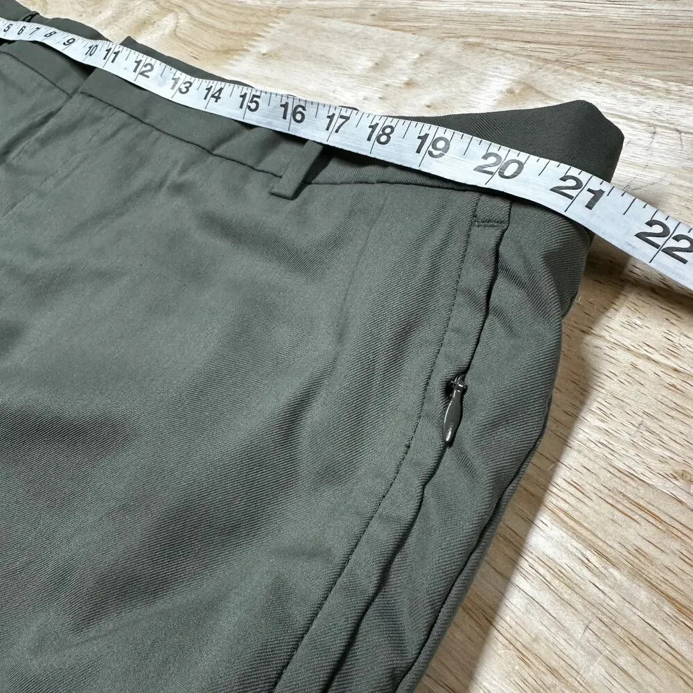 Tommy John NWT Go Anywhere Collection Shadow Green Stretch Jogger Pant 44/45
